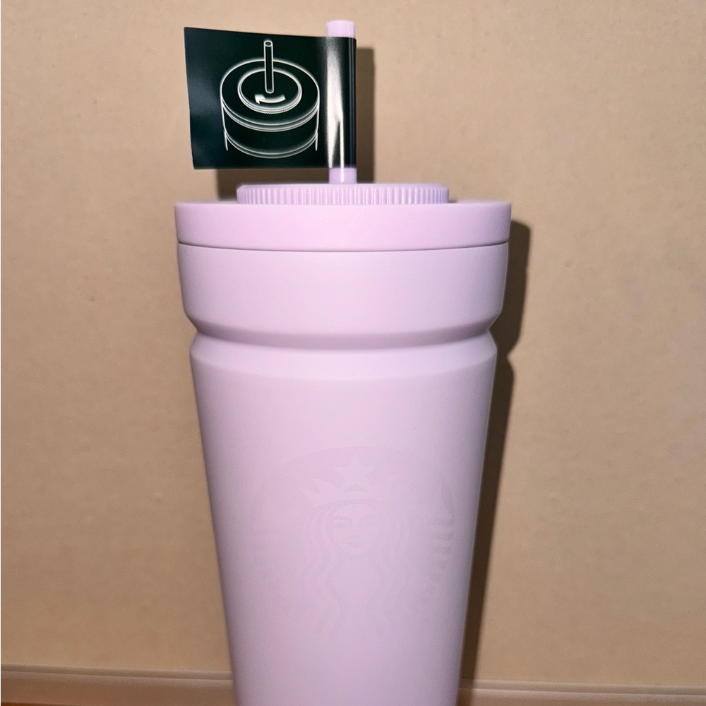 New STARBUCKS Pastel Lavendar Purple Tumbler